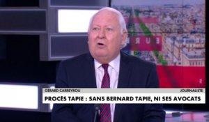 Gérard Carreyrou sur le refus de la cour de reporter le procès de Bernard Tapie, atteint d’un cancer : «Je pense que la compassion aurait dû l’emporter»