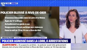 Policier agressé dans la Loire: 8 hommes âgés de 17 à 20 ans interpellés