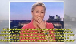 Anne-Sophie Lapix en panique en plein direct… La journaliste victime d’un -problème technique- ...