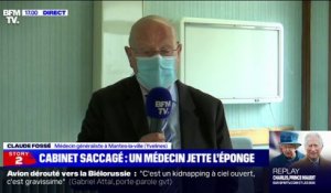 Ce médecin à Mantes-la-Ville, dans les Yvelines, décide de jeter l'éponge après le saccage de son cabinet