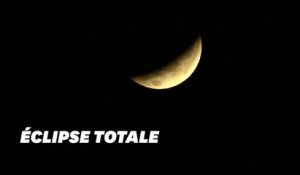 Les sublimes images de l'éclipse totale lunaire dans le Pacifique