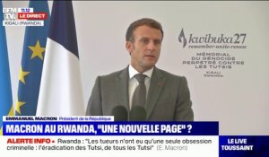 Emmanuel Macron au Rwanda: "C'est au nom de la vie que nous devons dire, nommer, reconnaître"