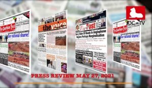 CAMEROONIAN PRESS REVIEW OF MAY 27, 2021