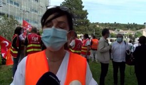 Inégalité de traitements: le personnel de l'hôpital de Martigues se mobilise