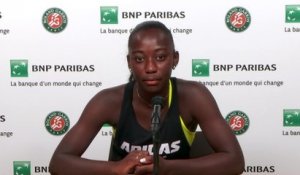 Roland-Garros 2021 - Océane Babel, 17 ans et son 1er Roland : "J'ai pris plaisir à jouer sur le Central"