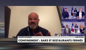 Confinement - Philippe Etchebest sur la situation des restaurateurs : "Qui subit tout ça ? C'est un petit peu nous"