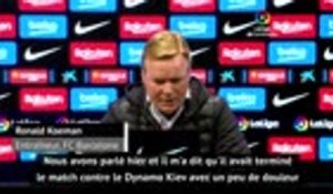 9e j. - Koeman explique pourquoi Messi a débuté sur le banc