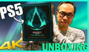Assassin's Creed VALHALLA : UNBOXING DU 1ER COLLECTOR PS5 & XBOX SERIES X !