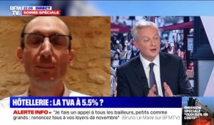 Bruno Le Maire: "Tant que je serai ministre des Finances, il n'y aura pas d'augmentation d'impôts"