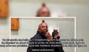 Barack Obama réussit un 3 points au basket _ sa vidéo devient virale