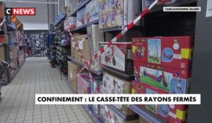 Confinement : le casse-tête des rayons fermés