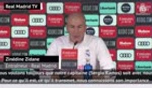 10e j. - Zidane : "Nous connaissons l'importance de Ramos"
