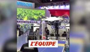 Un robot qui joue au ping-pong - Tennis de table - WTF