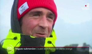 Intempéries : cinq départements en alerte orange "vagues-submersion"