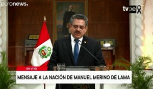 Le Pérou à nouveau sans président après la démission de Manuel Merino