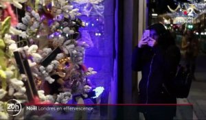 Londres : l'esprit de Noël prend le pas sur la "morosité ambiante"