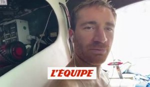 Leçon d'hygiène à bord avec Benjameux Dutreux - Voile - Vendée Globe