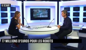 BE SMART - L'interview "Innovation" de Romain Moulin (CEO et cofondateur, Exotec) par Stéphane Soumier