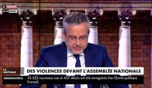 Loi de "Sécurité Globale" : Les images des violents incidents hier soir devant l'Assemblée nationale entre des centaines de personnes et les forces de l'ordre