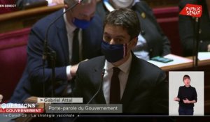 Gabriel Attal : "Nous avons pré-réservé autour de 90 millions de doses de vaccin"