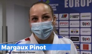 Championnats d’Europe seniors 2020 – Margaux Pinot : « J’adore quand mon judo se libère »