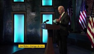 États-Unis : Joe Biden change de ton face aux attaques de Donald Trump