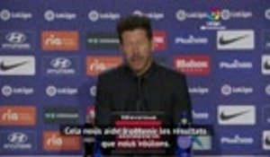10e j. - Simeone ravi de la performance collective face à Barcelone