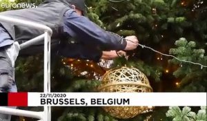 Paris et Bruxelles revêtent leurs habits de Noël