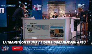 #Magnien, la chronique des réseaux sociaux : La transition Trump / Biden s'organise peu à peu - 24/11