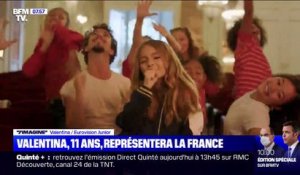 Valentina, 11 ans, représentera la France à l'Eurovision Junior