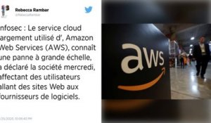 Etats-Unis: panne géante du service de cloud Amazon Web Services