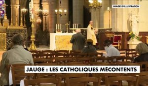 Les catholiques mécontents après la décision du gouvernement d’instaurer une jauge de 30 personnes dans les églises: "On se moque de nous !" - VIDEO