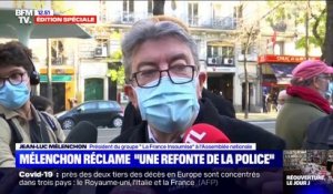 Jean-Luc Mélenchon réclame "une refonte de la police"