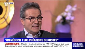 Martin Hirsch évoque la négociation de 1500 nouveaux postes au sein de l'AP-HP
