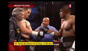 Boxe : à 54 ans, Mike Tyson remonte sur le ring