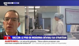 Vaccin anti-Covid: le PDG de Moderna, Stéphane Bancel, "confirme une efficacité à 94%"