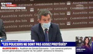 Gérald Darmanin face aux députés: "Le préfet Lallement a toute ma confiance"