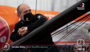 Vendée Globe : sauvetage délicat, mais réussi de Kevin Escoffier par Jean Le Cam