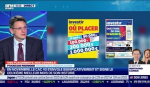 François Monnier (Investir) : le CAC 40 s'envole significativement et signe le deuxième meilleur mois de son histoire en novembre - 01/12
