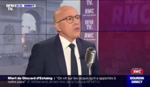 Pour Éric Ciotti (LR), Valéry Giscard d'Estaing "incarnait une France tournée vers le progrès, la modernité"