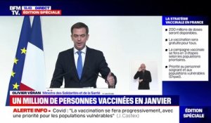 Vaccination dans les Ehpad: "Les familles seront associées étroitement à cette procédure médicale", selon Olivier Véran