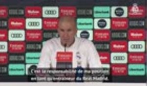 Real Madrid - Zidane : "Je ne suis pas irremplaçable"