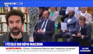 Cyril Dion: "J'ai été surpris qu'Emmanuel Macron perde son calme"