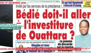 Le Titrologue du 07 Décembre 2020: Bédié doit-il aller à l’investiture de Ouattara ?
