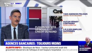 Fusion Société Générale-Crédit du Nord: vers une réduction drastique du nombre d'agences bancaires