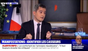 Gérald Darmanin: "Les violences policières n'existent pas telles qu'on l'imagine"