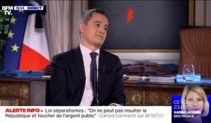 Gérald Darmanin sur la présidentielle de 2022: "Si Emmanuel Macron était candidat, je le soutiendrais avec vigueur"