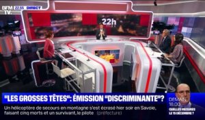 Le plus de 22h Max: « Les grosses têtes », une émission « discriminante » ? - 09/12