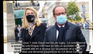 Julie Gayet fait une tendre confidence sur François Hollande