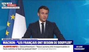 Emmanuel Macron: "Noël est entre nos mains"